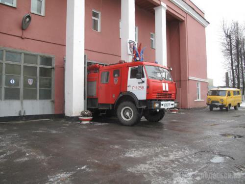 Пожарная часть № 258 г. Подольска. Фото Подольск.ру