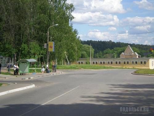 Дубровицы. Автобусная остановка