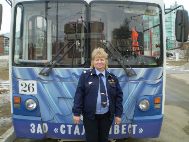 Водитель троллейбуса Молякова
