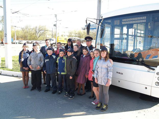 «Подольский троллейбус» принял участие в агитпробеге