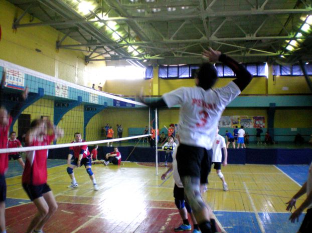 Соревнования по волейболу в рамках спартакиады трудовых коллективов Подольска 2014