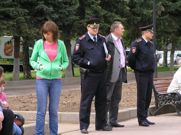 В Климовске прошел народный митинг