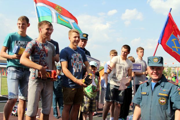 Первенство Московской области по пожарно-прикладному спорту среди юношей