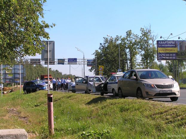 На границе Подольского района и Климовска произошло ДТП