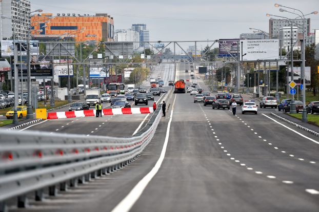 Новая развязка открыта на Варшавском шоссе