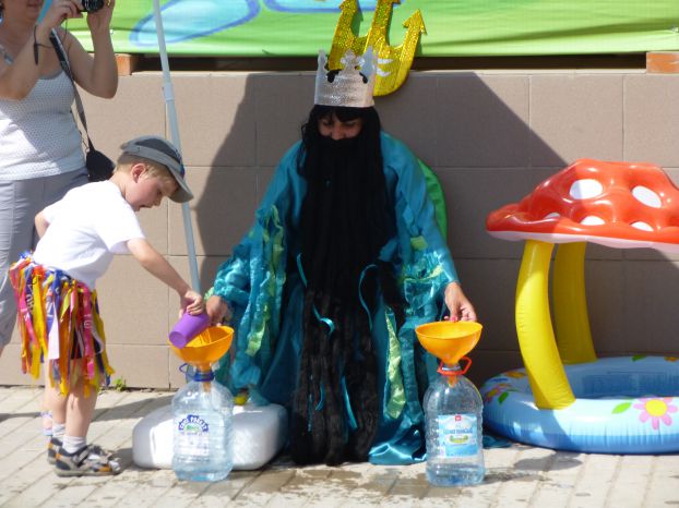 В детских садах «Кузнечиков» отпраздновали День Нептуна