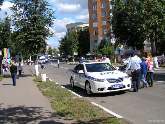 В День города в Подольске будет ограничено движение автотранспорта