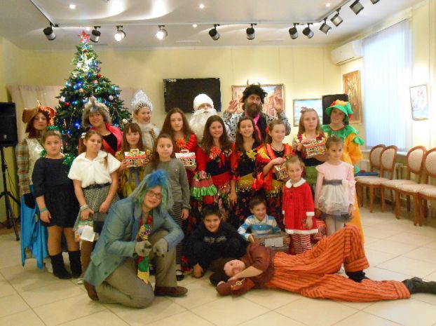 Накануне Нового года в Подольском краеведческом музее состоялись традиционные новогодние представления.