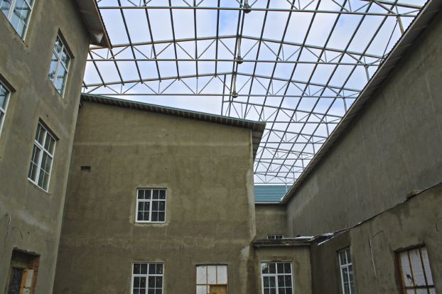 Строительство культурного центра Дубровицах