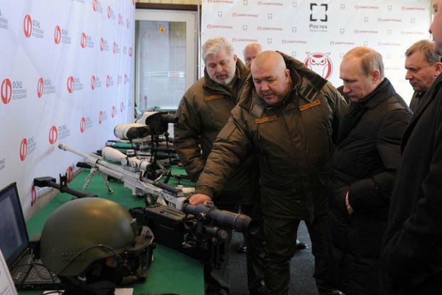 Президент РФ посетил испытательный полигон ЦНИИТОЧМАШ