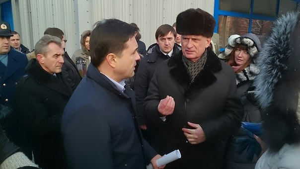 Глава Климовска рассказывает губернатору о тарифах ЖКХ