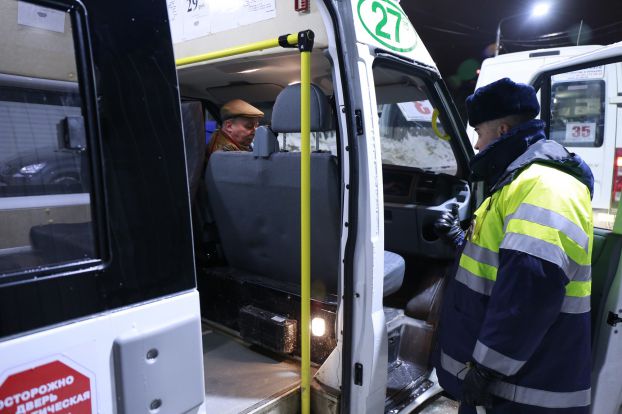 В ходе операции «Техконтроль» выявлен пьяный водитель автобуса 