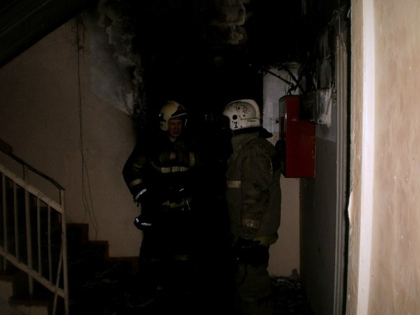 Пожар бани в Подольске