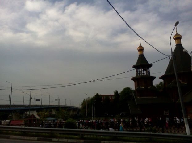 Святые мощи Георгия Победоносца прибыли в Подольск