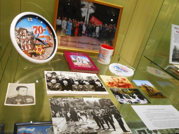 Дары музею стали экспонатами выставки «Уходит в вечность память той войны» 