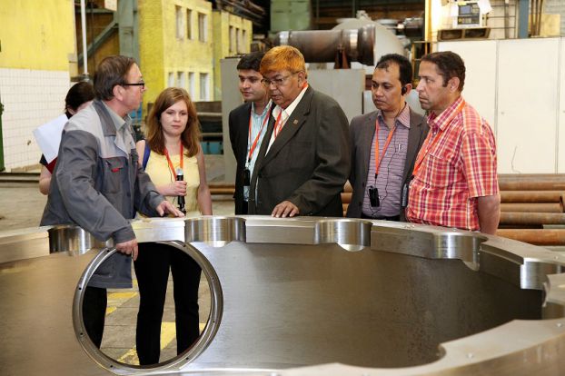 Делегация специалистов из Иордана и Бангладеш посетила подольский завод 