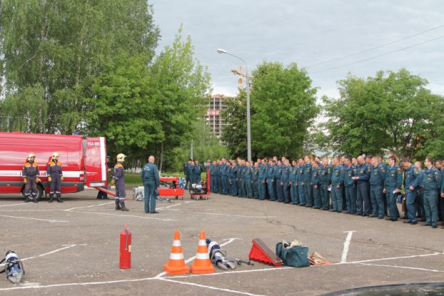 В Подольске прошли занятия в Школе повышения оперативного мастерства сотрудников ФПС