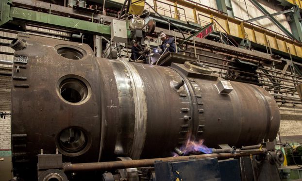 «ЗиО-Подольск» завершает сборку корпуса первого реактора установки для ледокола
