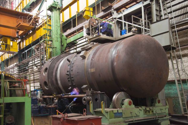 «ЗиО-Подольск» продолжает работать над корпусом для самого большого и мощного ледокола в мире