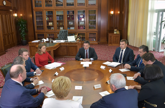 Губернатор Андрей Воробьев провел рабочую встречу с победителями выборов