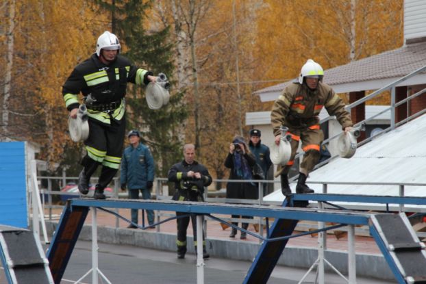 Лучшего пожарного России выбирали в Подольске