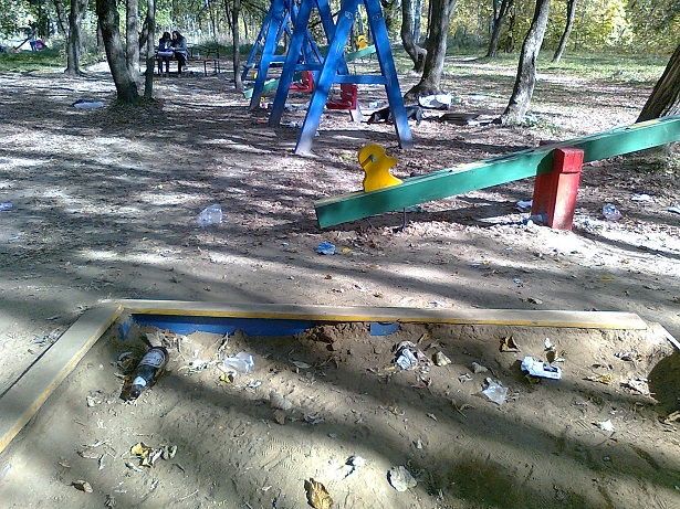 Детская площадка в Подольске