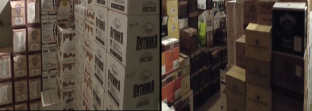 Подольчанин хранил в гараже 4000 бутылок «паленки»
