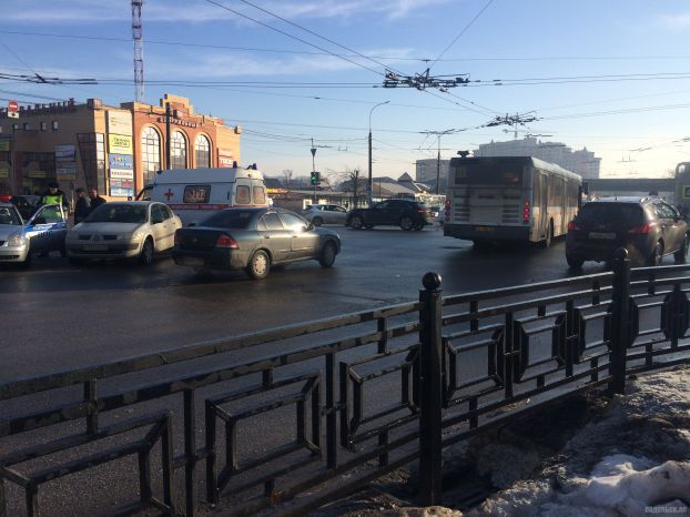 В Подольске произошло ДТП с участием автобуса