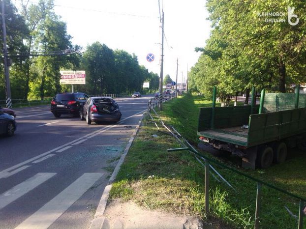 Страшное ДТП на пешеходном переходе в Климовске