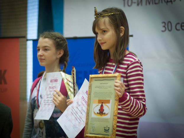Международный детский шахматный турнир прошел в Подольске