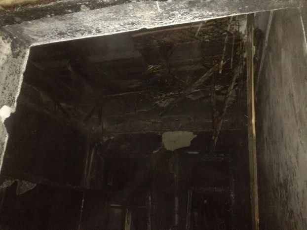 Комната в коммуналке сгорела на Цемянке
