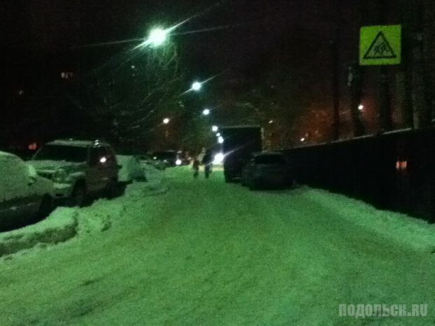 Климовск, дорога к школе