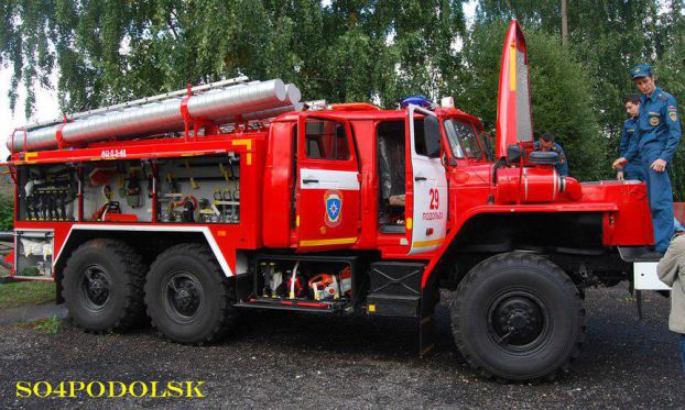 Огнеборцы Подольска получили новую пожарную технику