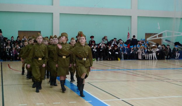 Юные патриоты соревновались в Рязановском