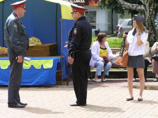Полицейские в Климовске