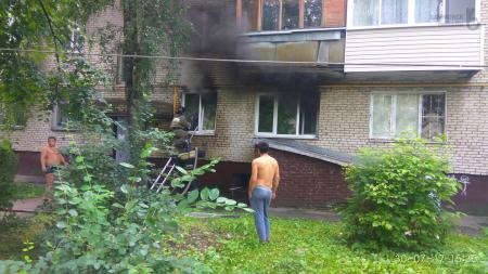 Квартира сгорела в Подольске из-за холодильника