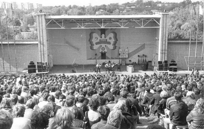 Рок-фестиваль в Подольске 1987
