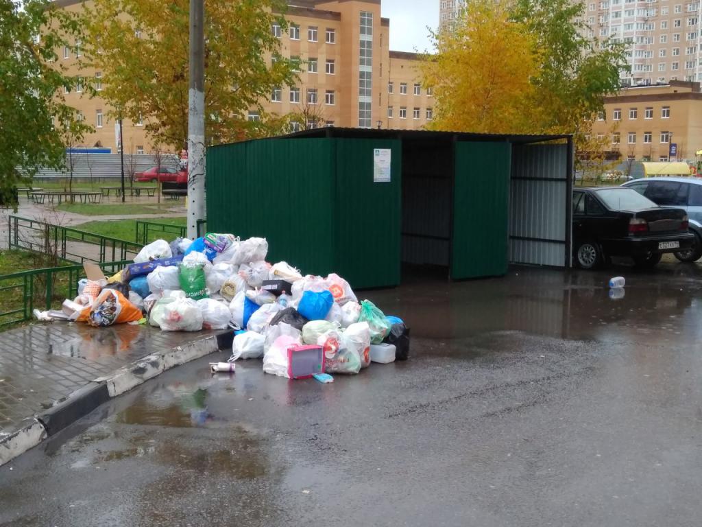 Подольск не хочет оборудовать площадки для раздельного сбора мусора 