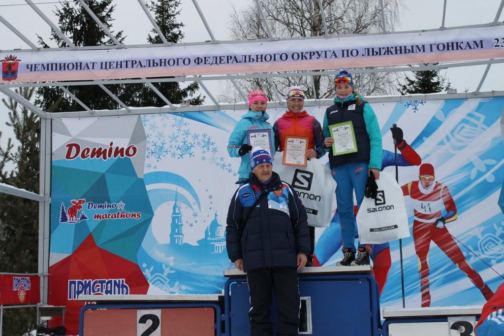 Подольская лыжница стала чемпионкой ЦФО
