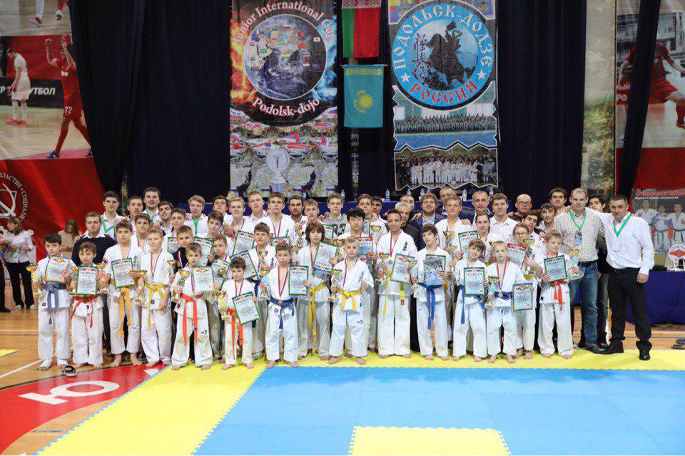 Международные соревнования по карате прошли в Подольске