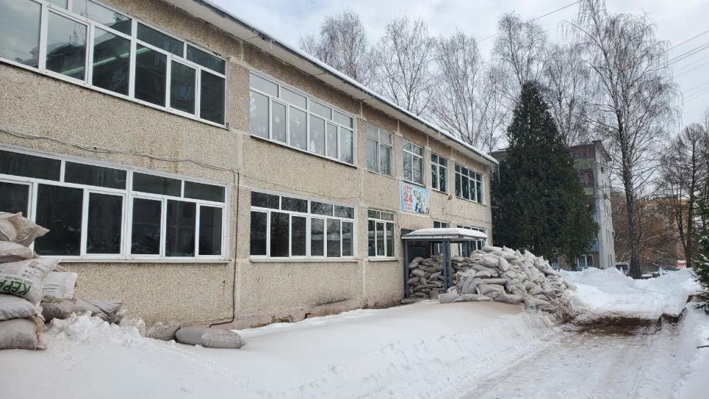 Капитальный ремонт дошкольного отделения школы № 24 ведется в Подольске