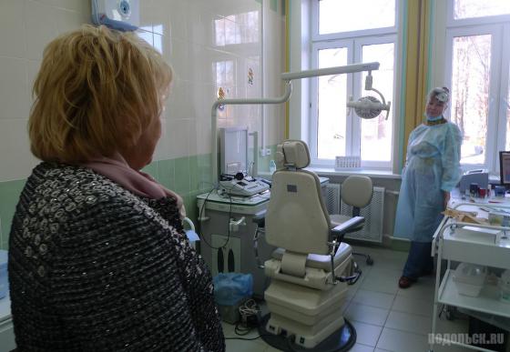 Л. Антонова посетила вторую детскую поликлинику