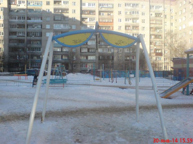 Качели демонтированы