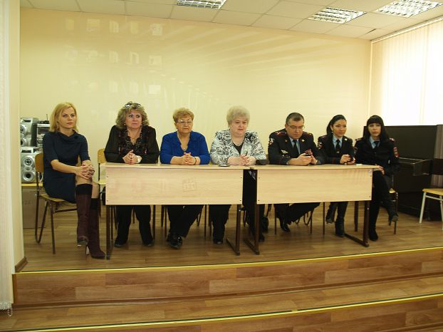 На уроке