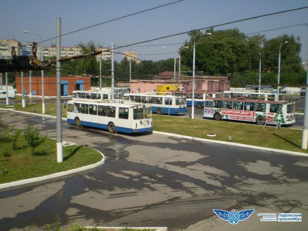 В депо