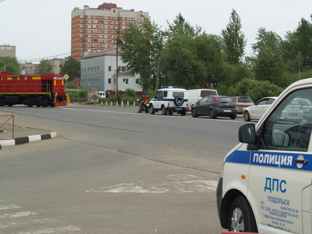 Рейд  «Железнодорожный переезд» прошел в Подольске