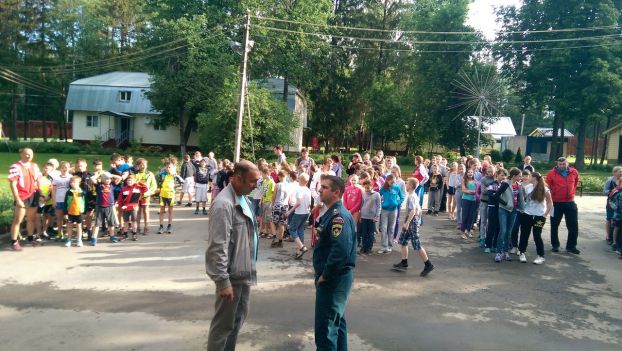 В лагере «Олимпийские надежды»