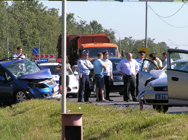 ДТП в Климовске 20 июля 2014 г.