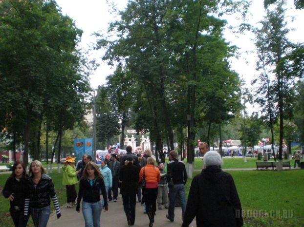 В парке