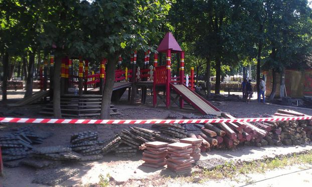В парке